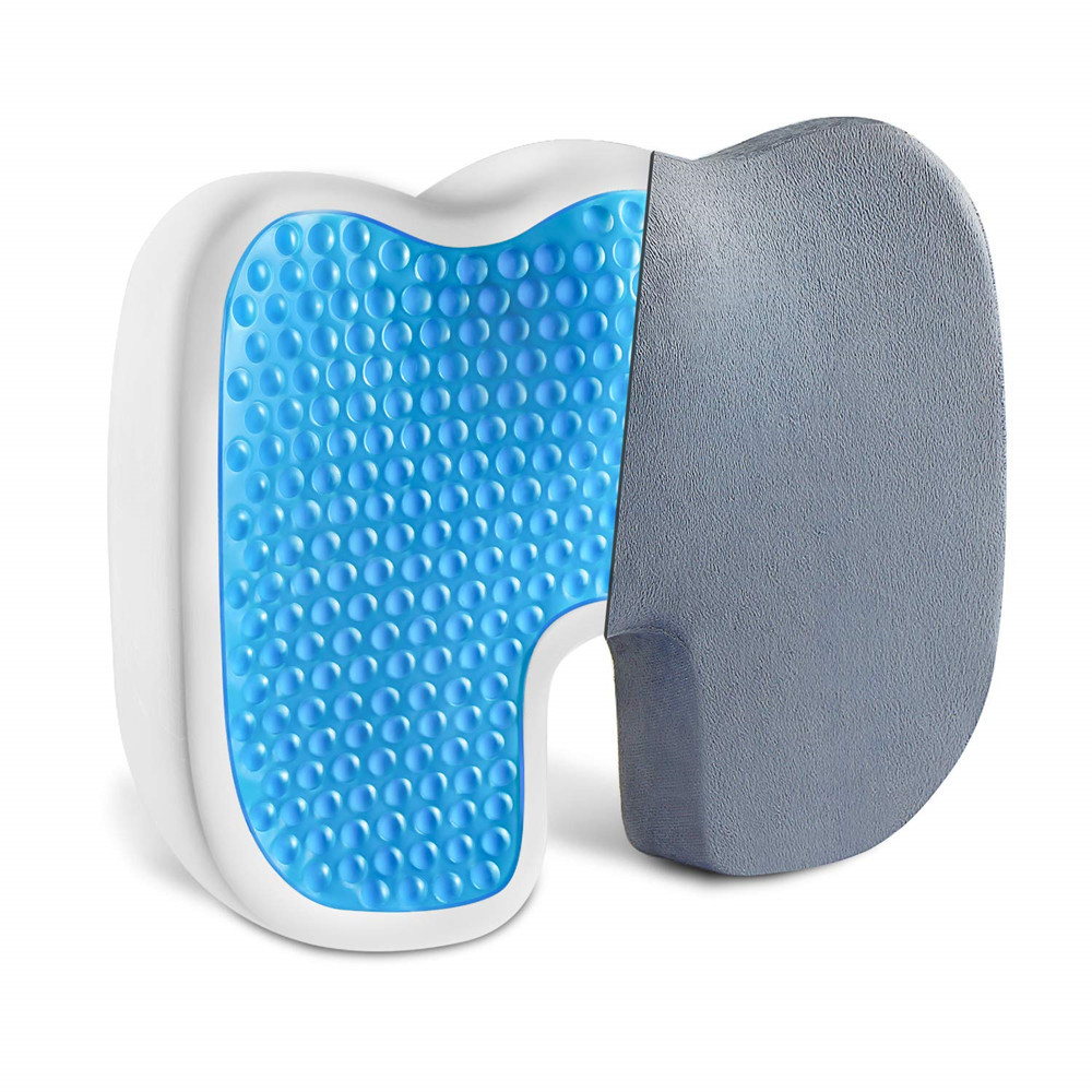 cool silicone gel seat cushion orthopedic coccyx seat cushion with gel pad