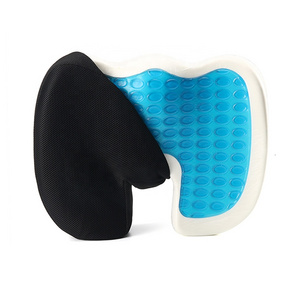 cool silicone gel seat cushion orthopedic coccyx seat cushion with gel pad