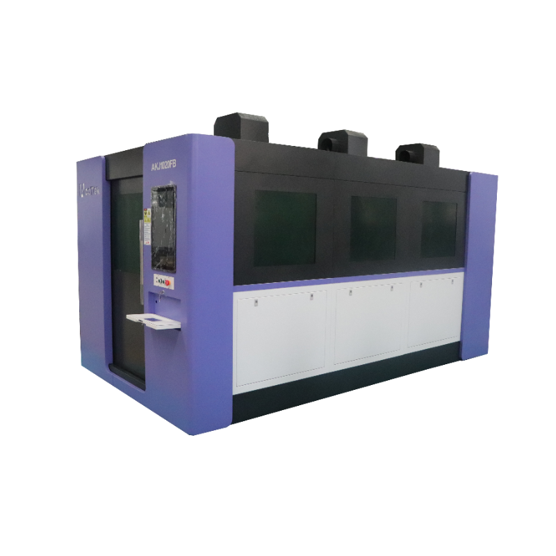 1000*2000mm Small Size Laser Cutting Machine with Enclosed Structure 3000w 4000w 6000w  CNC Metal Sheet Processing Tool