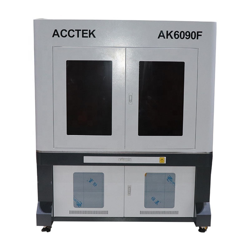 Big size rotary axis 50w raycus fiber laser marking machine fiber laser lighter/pen marking machine