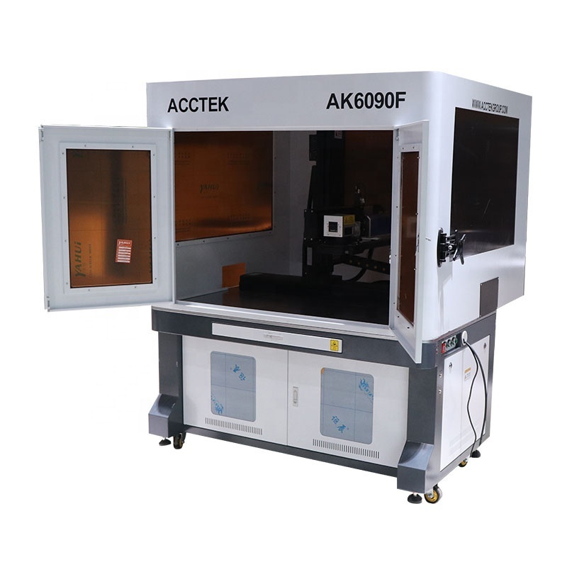 Big size rotary axis 50w raycus fiber laser marking machine fiber laser lighter/pen marking machine