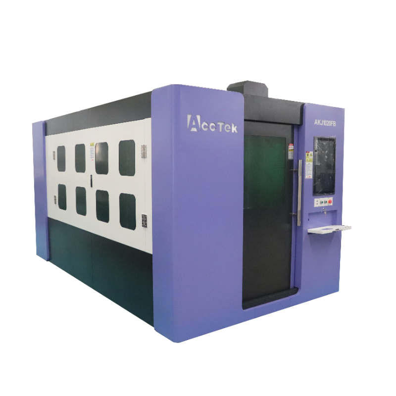 1000*2000mm Small Size Laser Cutting Machine with Enclosed Structure 3000w 4000w 6000w  CNC Metal Sheet Processing Tool