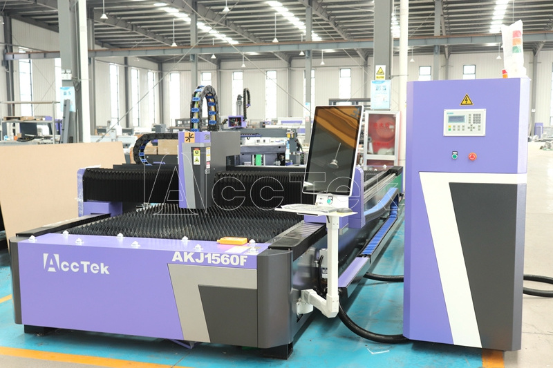 Heavy duty 1530 1530 2040 metal cutter fiber laser cutting machine Raycus 1kw 2kw 3kw steel laser cutting machine