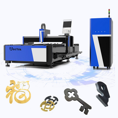 Heavy duty 1530 1530 2040 metal cutter fiber laser cutting machine Raycus 1kw 2kw 3kw steel laser cutting machine