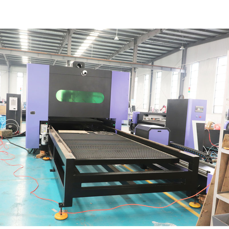 Fiber Laser Cutting Machine For Metal Plate And Tube Enclosed Fiber Laser Cutting Machine with Exchange Table