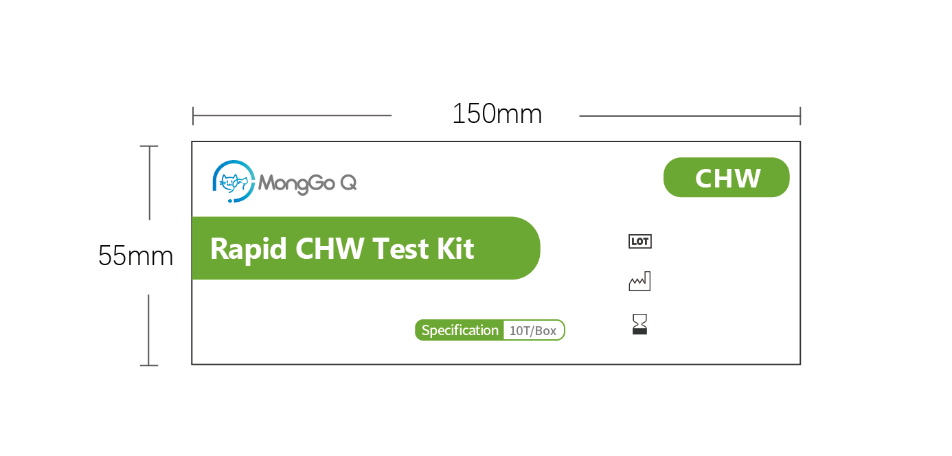 Veterinary clinic use Diagnosis Canine Adenvirus CAV Antigen Test Kit of CAV Rapid Test Kit