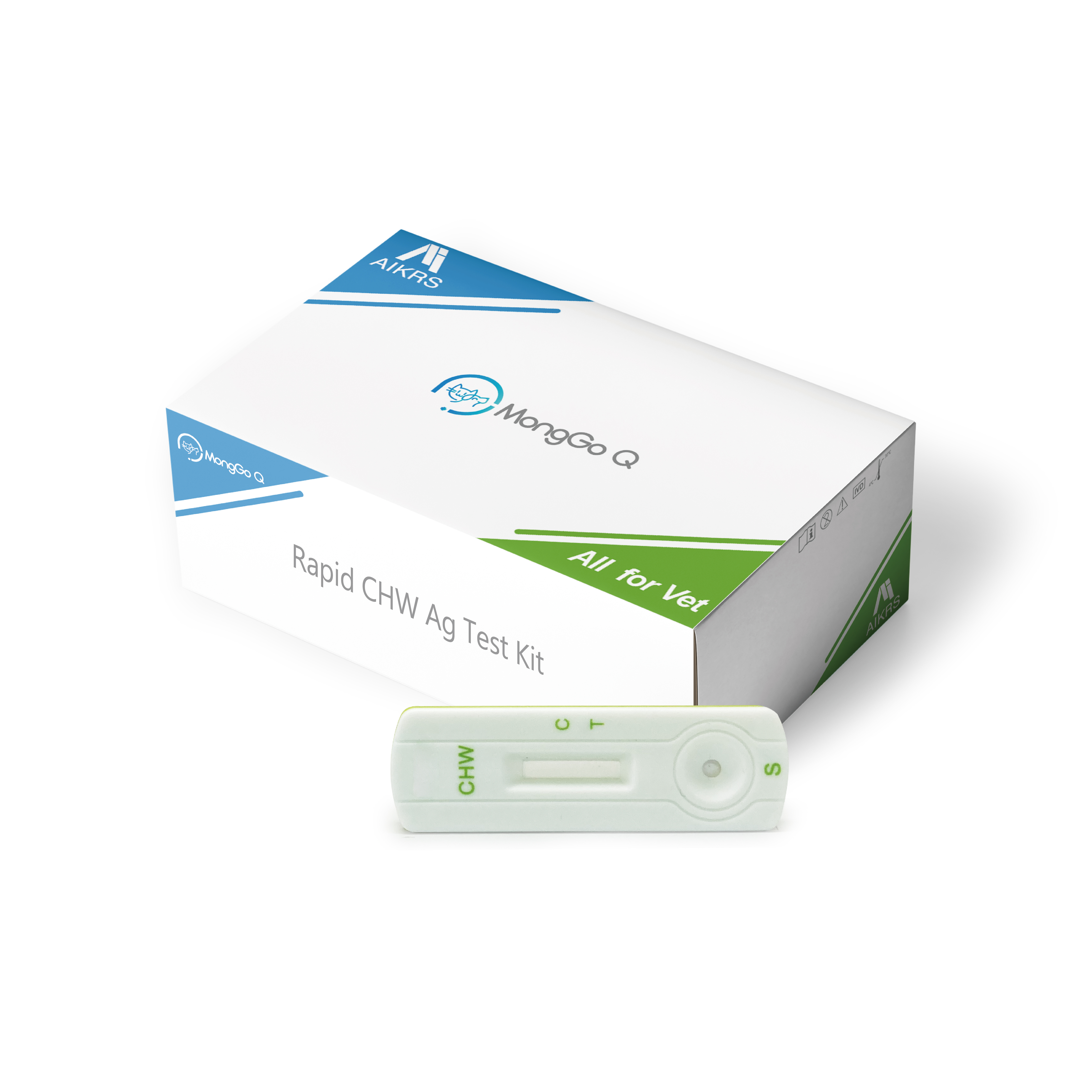 Veterinary clinic use Diagnosis Canine Adenvirus CAV Antigen Test Kit of CAV Rapid Test Kit