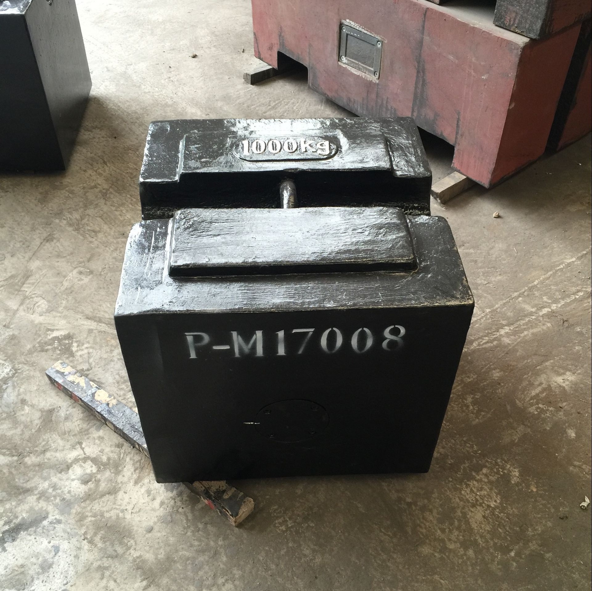 Large capacity calibration weights 1000kg test weight