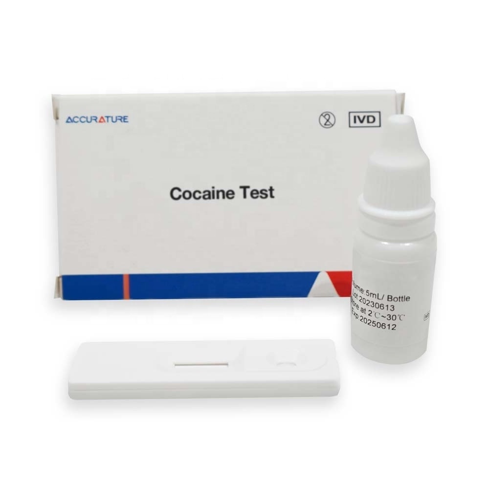 ACCURATURE Cocaine Test (COC) Kit Rapid Diagnostics Testings RDT COC