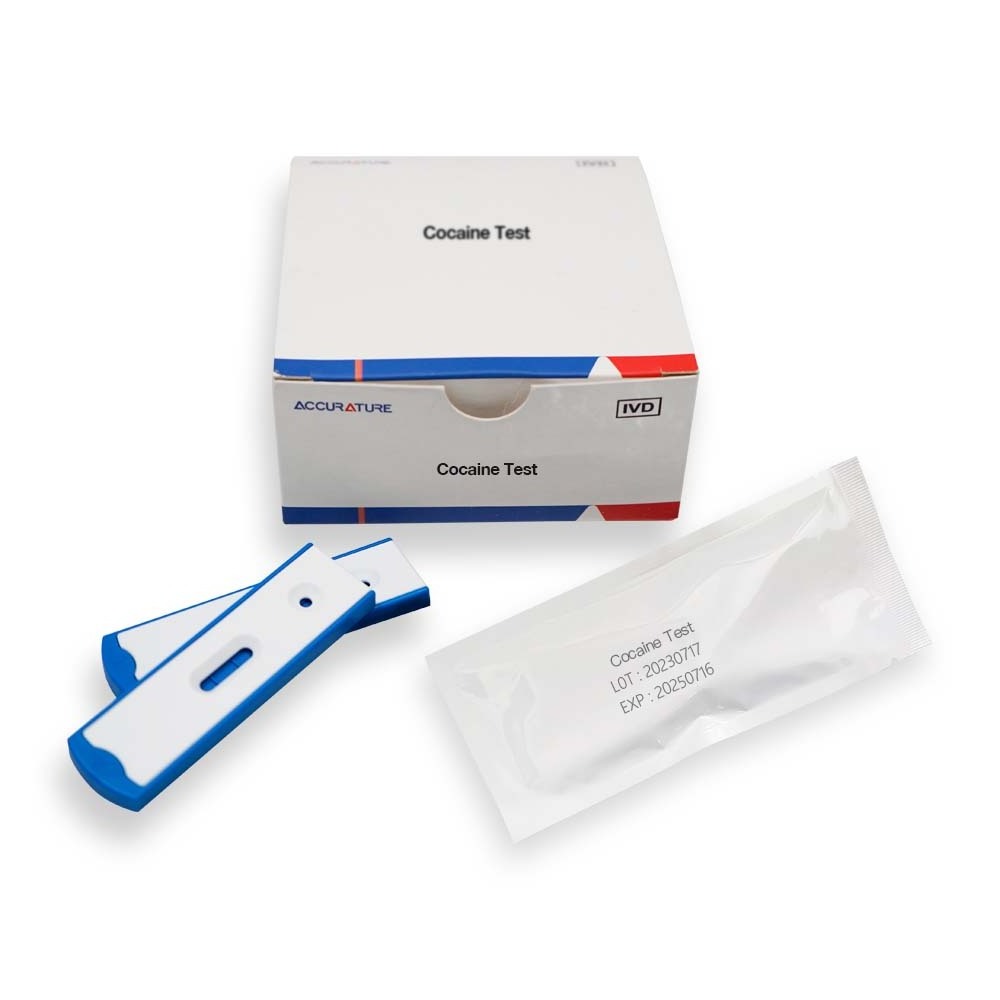 ACCURATURE Cocaine Test (COC) Kit Rapid Diagnostics Testings RDT COC