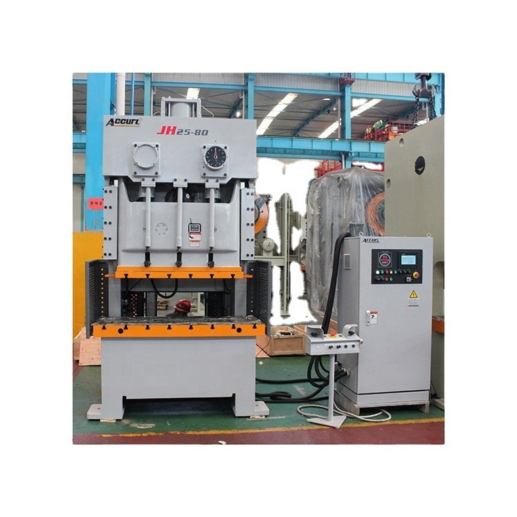 Accurl160ton c frame double crank Power Press   Door Hinge Making Machine line press machine