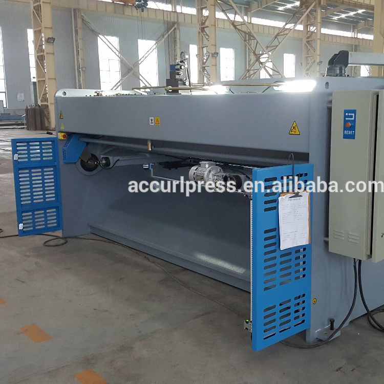 ACCURL MS7-4x4000 hydraulic swing beam shear,sheet cutting machine