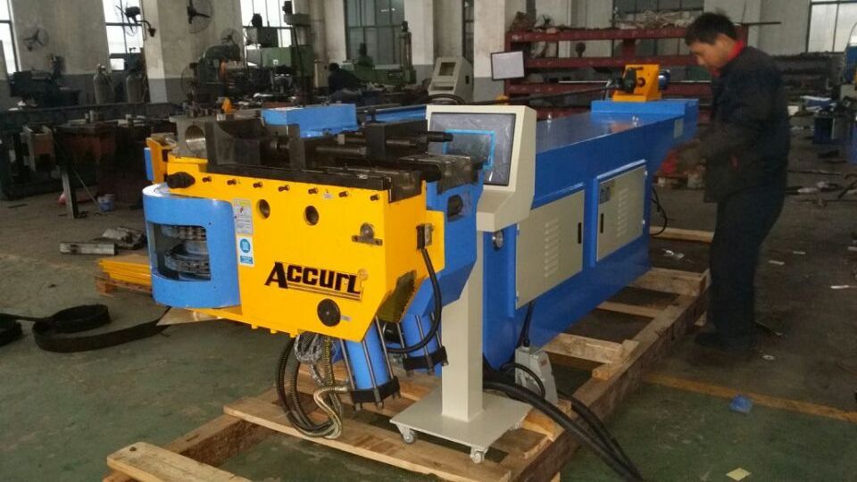 High Accuracy Accurl 129NC bending machines tube bender synchronised and optimised to perfection,drastically reducing the cycle