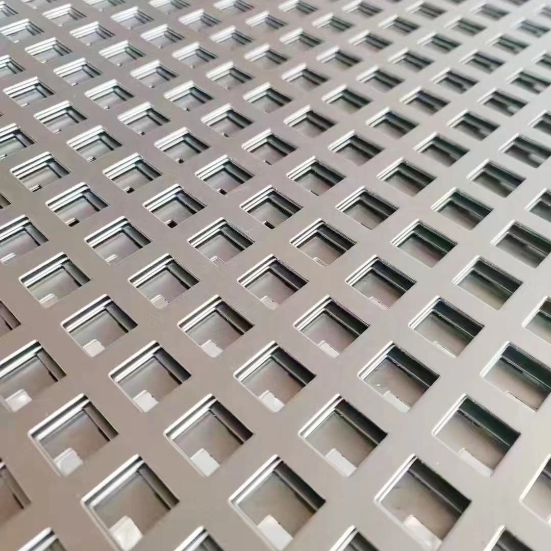 Factory Price Stainless Steel Round/Square Hole Perforated Metal Sheet