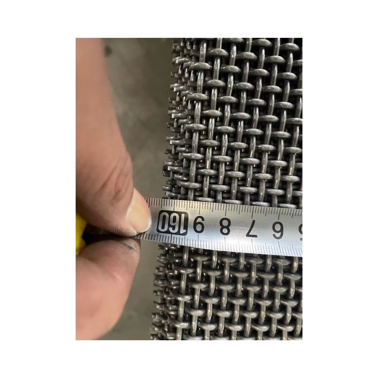 Hot sales spring steel wire mesh for stone screening