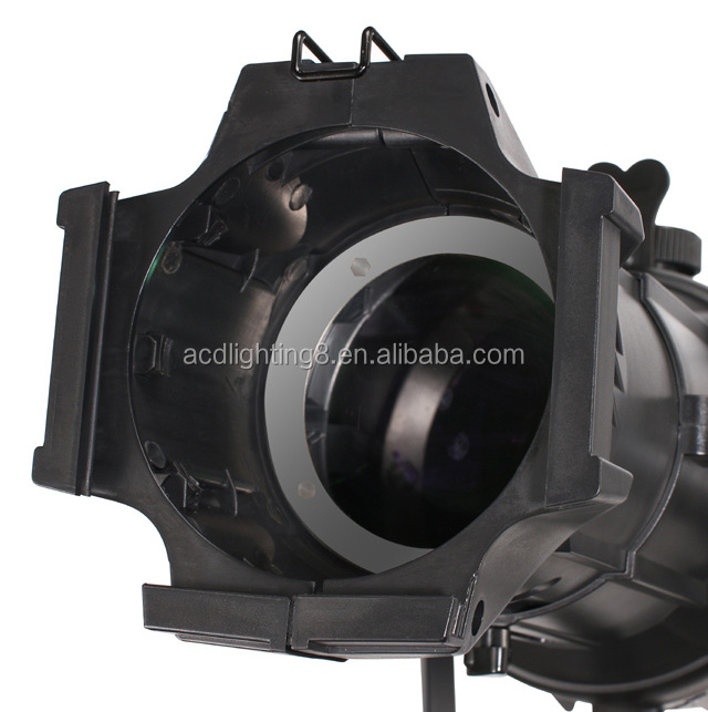 NEW high power 200w Copper pipe heat dissipation CRI>90 leko spot warm white 3200k led ellipsoidal profile spot light