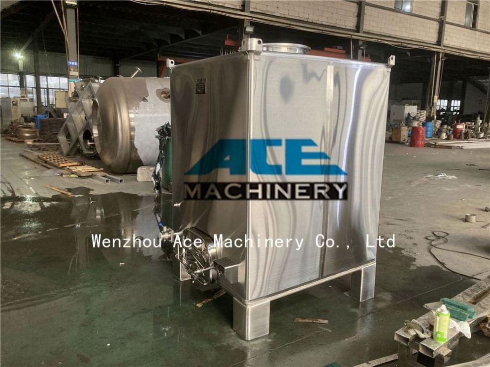 Ace 2000L Stainless Steel Fuel Storage Ibc Tote Tank