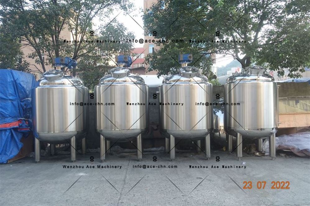 Ace Industrial Stirred Glue Making Agitated And Jacket Reactor For Melt Adhesive Machine Line