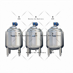 Ace Industrial Stirred Glue Making Agitated And Jacket Reactor For Melt Adhesive Machine Line