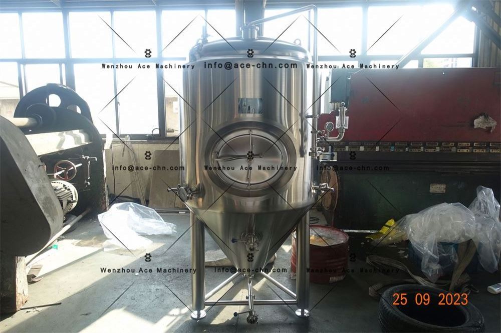 Ace 500L Conical Fermenter 1000L Fermentation Tank Brewing 2000L Fermenters In Stainless Steel