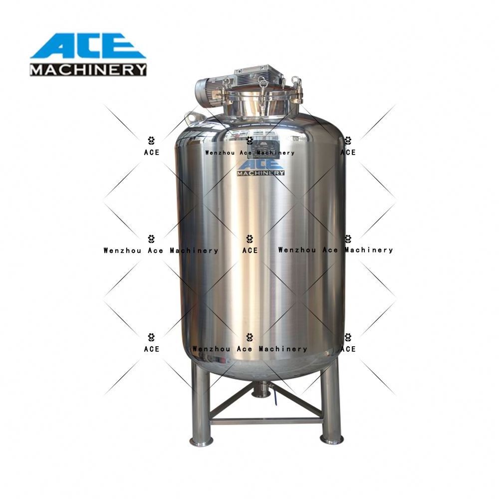 Best Price Food Grade Stainless Steel 2000L 3000L Agitator Mixer Electric Motor 1000L Ibc Tank