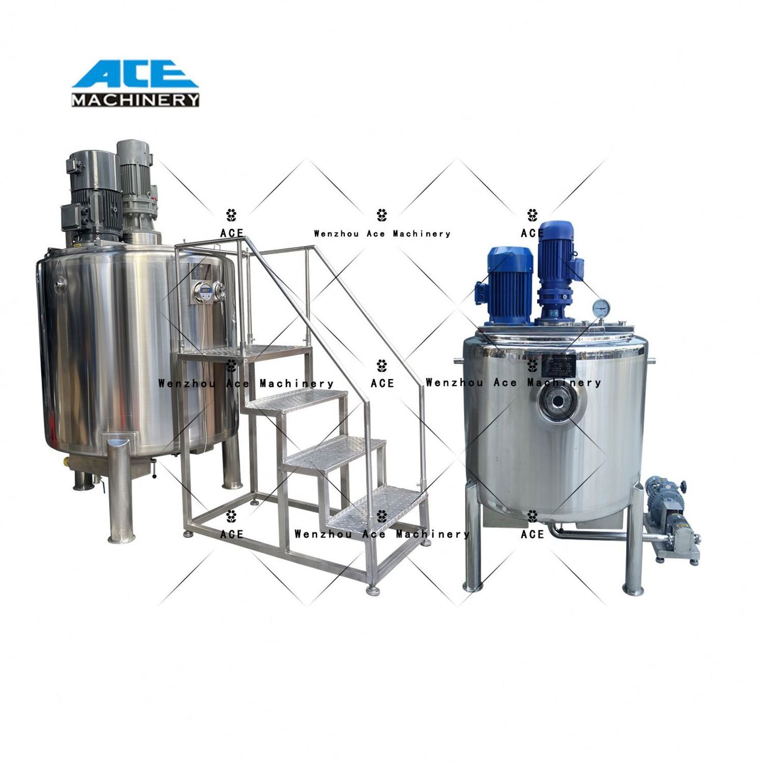 Factory Price 3000 Liter Vinegar Making Machine/Alcohol Mixing Fermenter Stainless Steel Mixer Tank