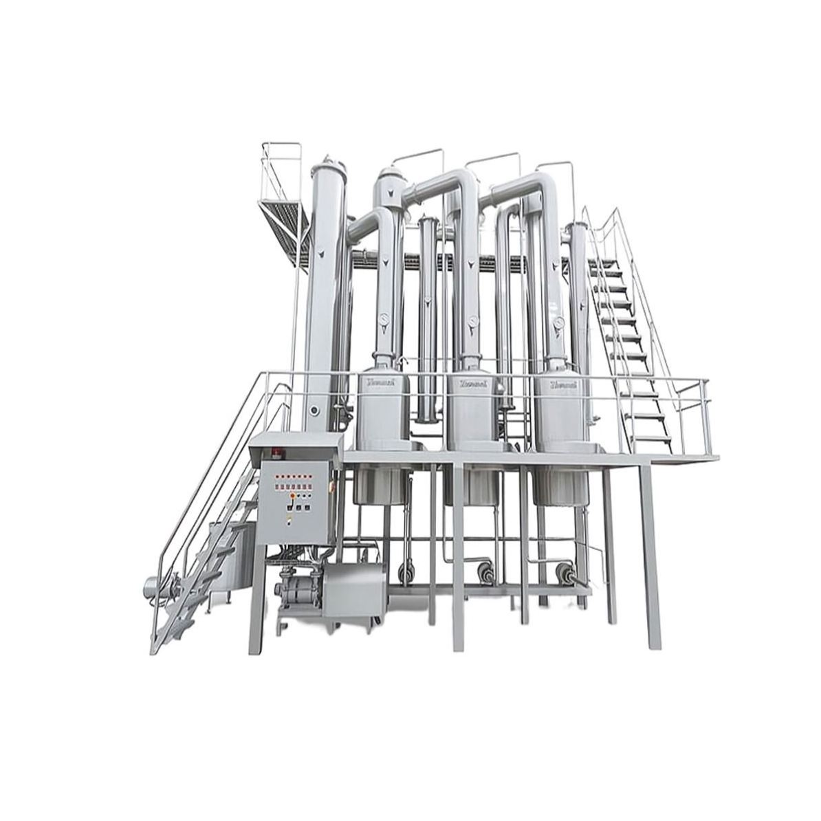 Herbal Distilator Machine Stainless Steel Lab Short Path Molecular Distillation Wiped Film Evaporator