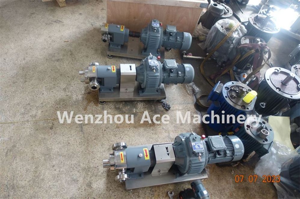 Multi Heavy Fuel Oil Sugar Syrup Thick Juice Treacle Transfer Gear Pump