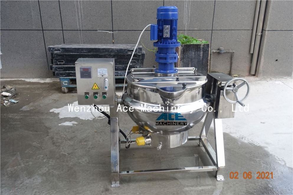 Jacketed Kettle/Cooking Pot/ Steam Boiler/Poultry Equipment/Chicken Meat