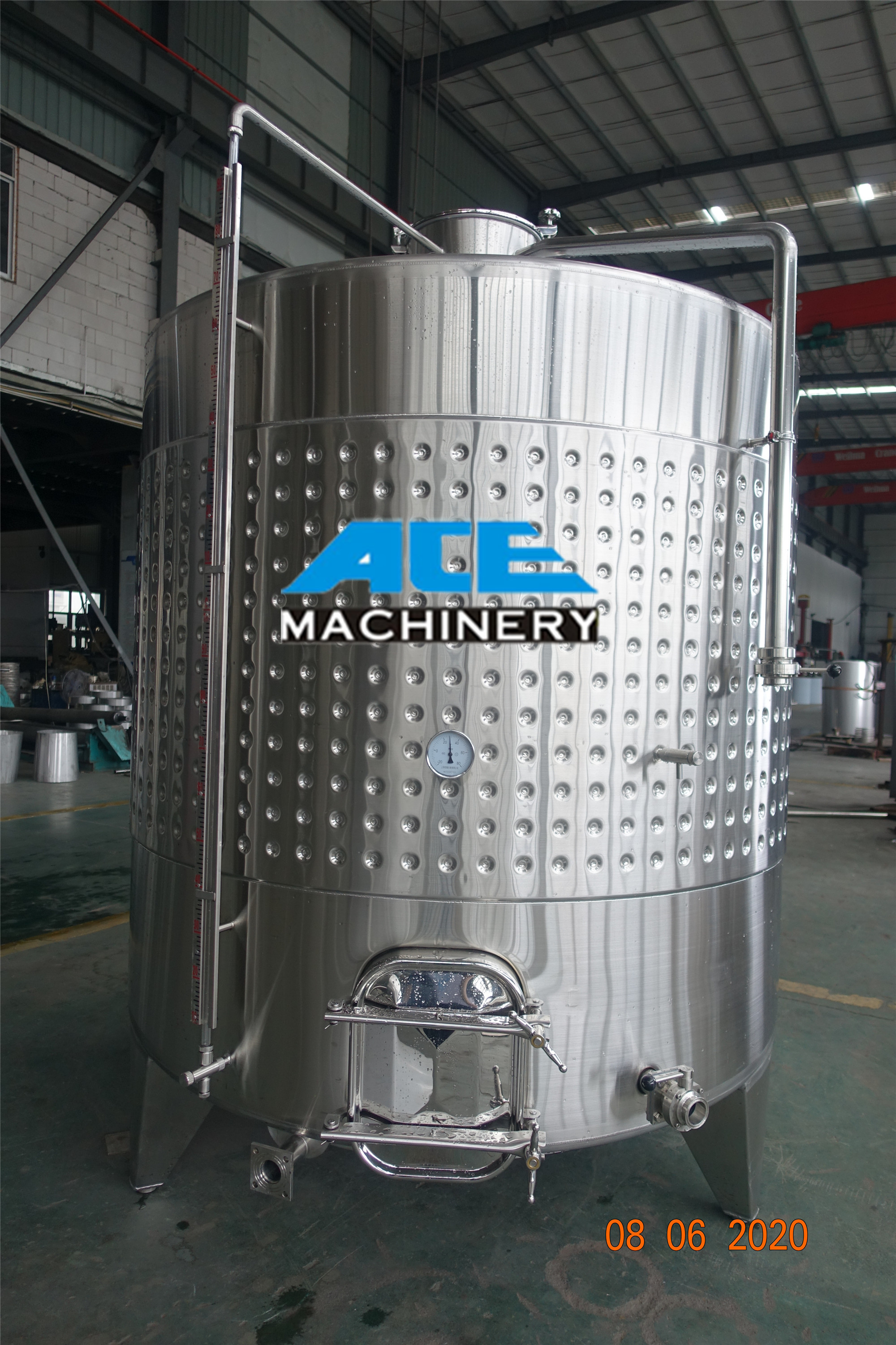 500L Brewhouse Wine Fermentation Vessel Brewery Machine To Make Craft Beer