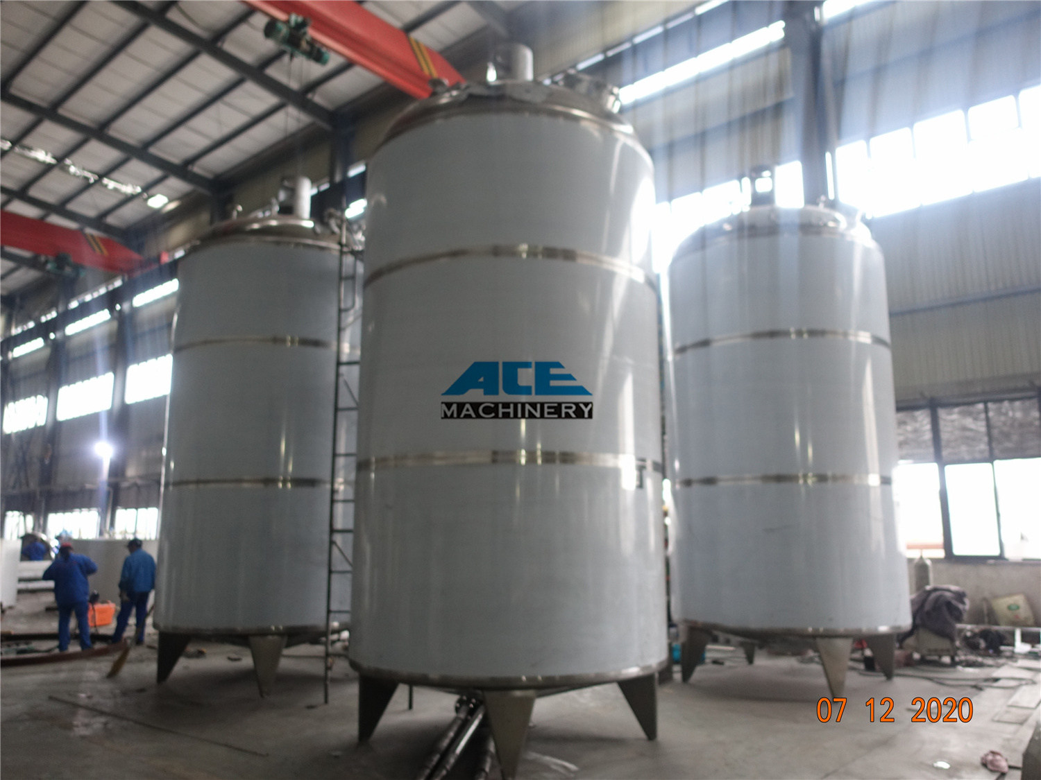 Factory Custom Made Stainless Steel 100-100000 liter Water Storage Tank For Honey Milk Chemical alcohol Liquid Storage Tank