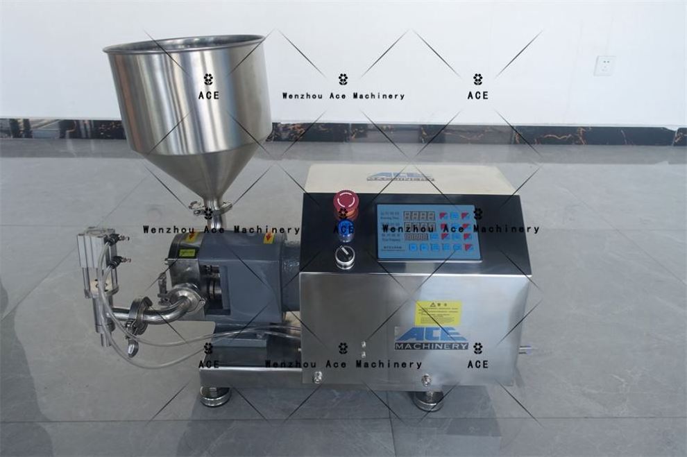 Stainless Steel Semi-Automatic Aseptic Food Industrial Oil Chili Sauce Liquid Dispensing Machine