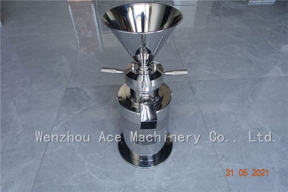 JM Series Colloid Mill Machine Industrial Peanut Butter Making Machine Grinder