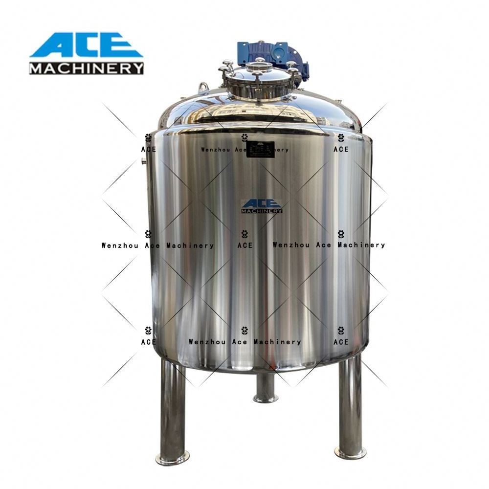 Factory Price 3000 Liter Vinegar Making Machine/Alcohol Mixing Fermenter Stainless Steel Mixer Tank