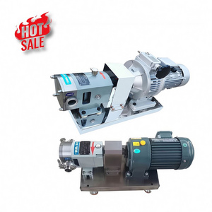 Ace Rotary Vane Water Pump Hand Rotary Drum Pump Diesel Lobe Gear Beverages Transfer Pumps With Trolley