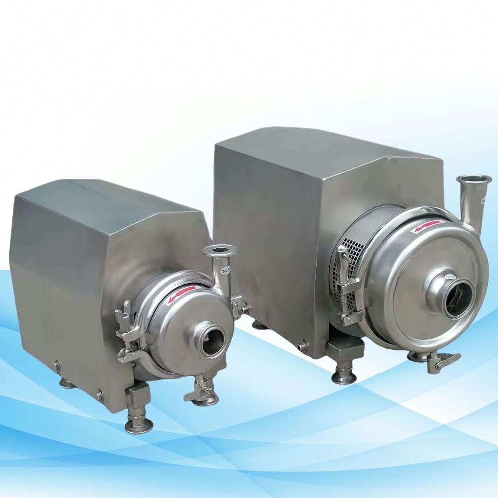 Food Grade Liquid Transfer Pump Pipeline Connection Juice Delivery Water Pump Milk Beverage Centrifugal Pump