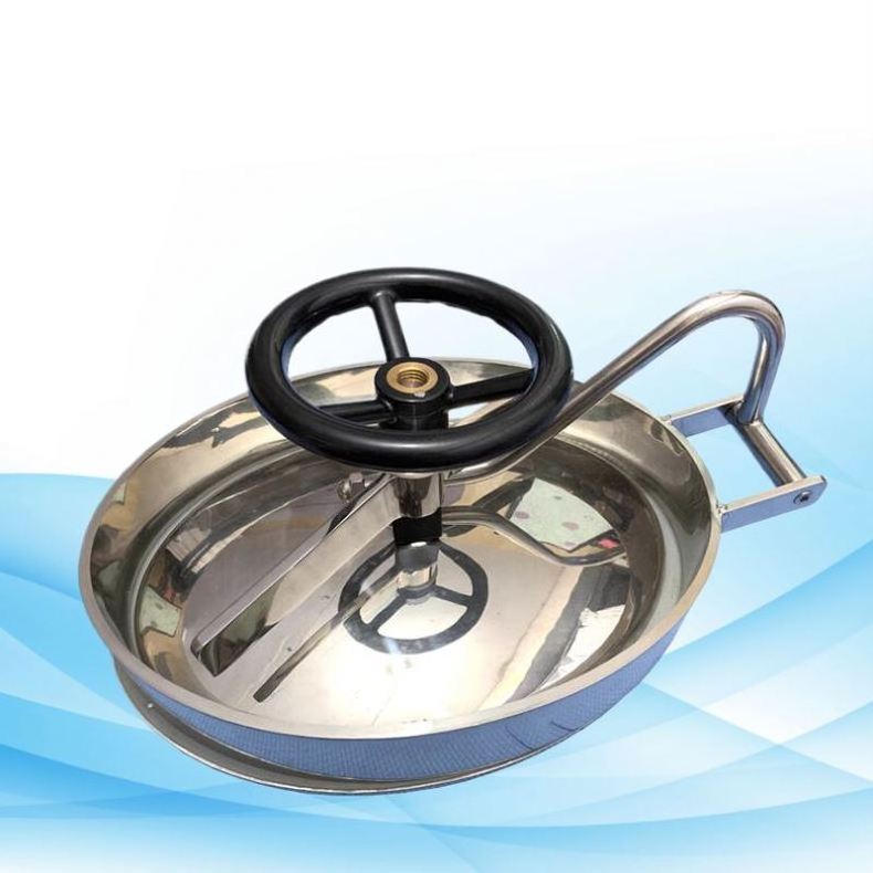 Stainless Steel 304 Sanitary Polishing Round High Pressure Vessel Tank Manhole Cover Manway