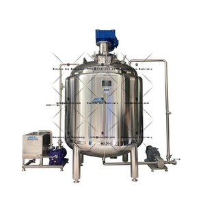 Vacuum Mixer Homogenizer Cosmetic Body Lotion Cream Making Machines Stainless Steel Mix Tank For Shampoo