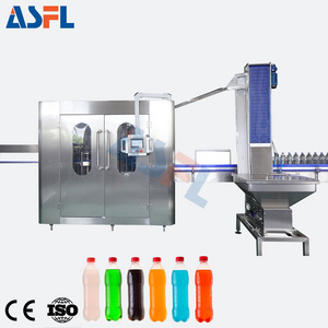 Automatic A to Z Bottled Soda Water Soft Drink Filling Line Lemonade Carbonated Filling Machine Soda Bottling Machines