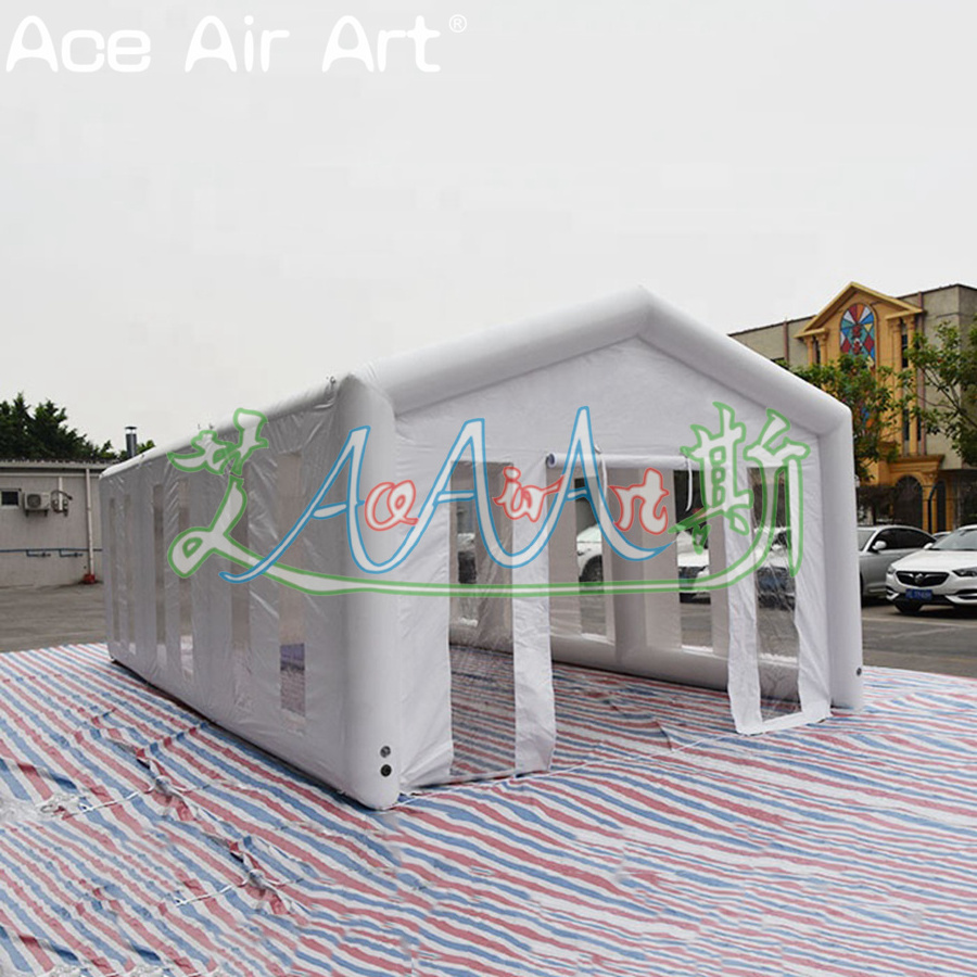 High Quality White PVC Inflatable Wedding Tent Waterproof Canopy With Air Pump For Outdoor Party/Exhibition/Camping