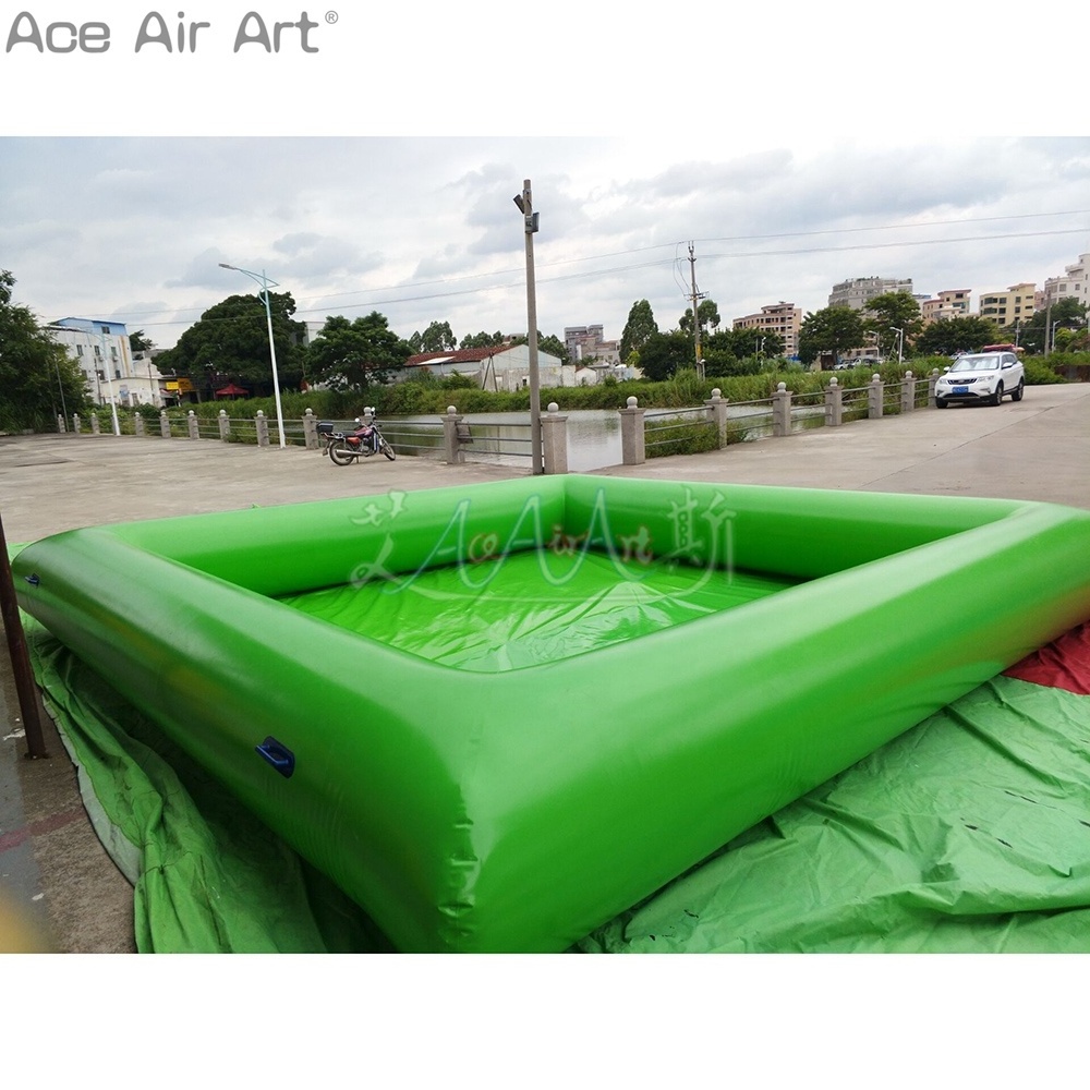 AIrtight Entertainment Pool Inflatable Swimming Pool PVC Bouncer Water Pool for Commercial Rental or Kids Fun