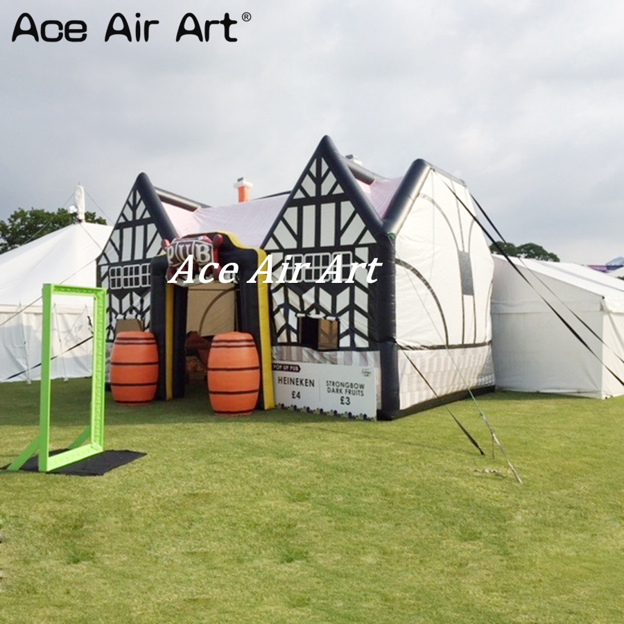 Inflatable Pub Tent Irish Pub for Outdoor Party Events or Advertising