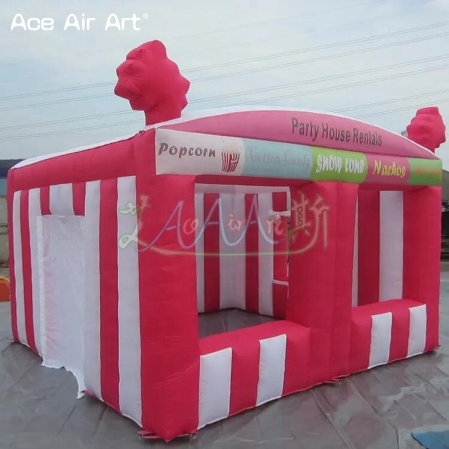 Popular Inflatable Concession Stand Carnival Inflatable Treat Shop Inflatable Stand Booth for Business Promotion Sale