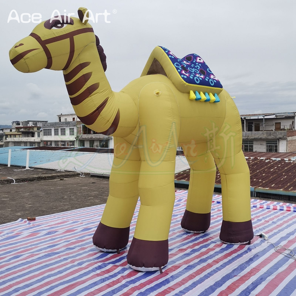 3.5mL Inflatable Camel Mascot Inflatable Animal Model Inflatable Camel for Carnival Decoration Party Events