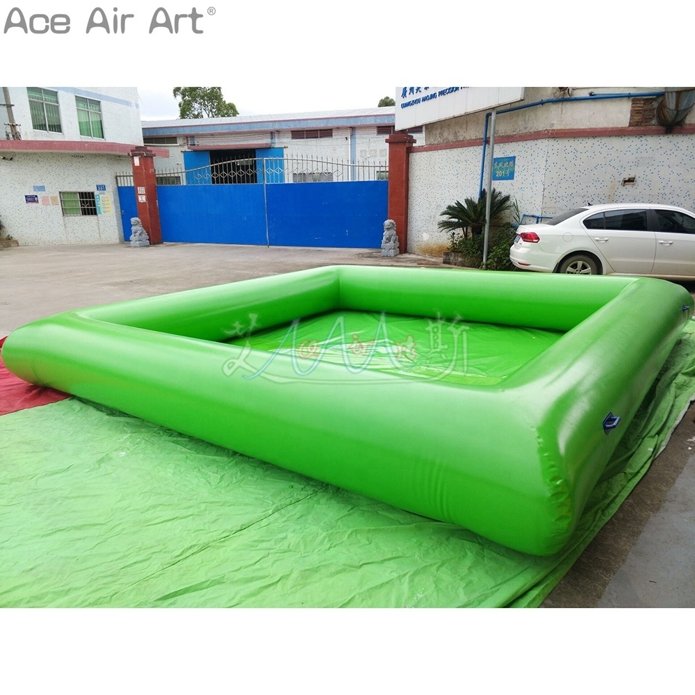 AIrtight Entertainment Pool Inflatable Swimming Pool PVC Bouncer Water Pool for Commercial Rental or Kids Fun