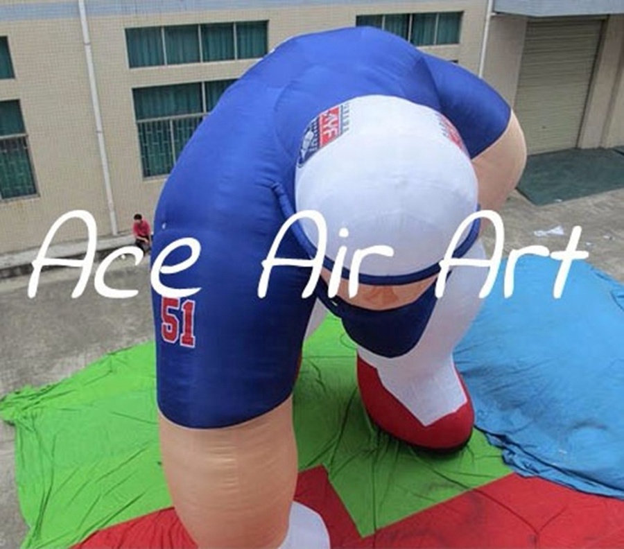 new giant Inflatable football player for sale sport advertising made in China