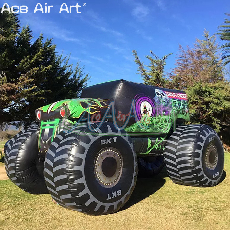 Jeep Model Inflatable Off-road Vehicle Advertising Car Mockup for Promotion or Specialty Store Display