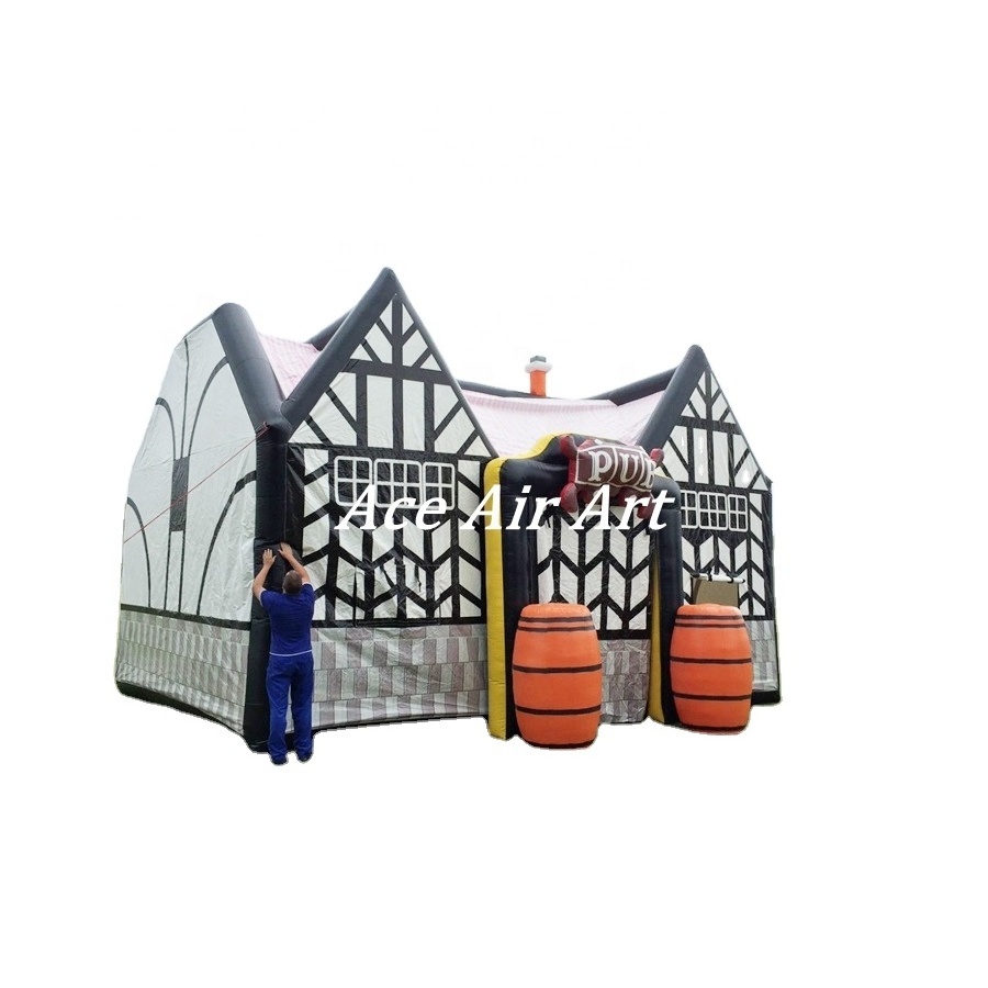 Inflatable Pub Tent Irish Pub for Outdoor Party Events or Advertising