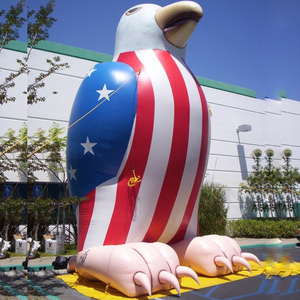 Inflatable American Eagle Animal Inflatable Giant Eagle Cartoon Characters Balloon for Outdoor Parade Display Events