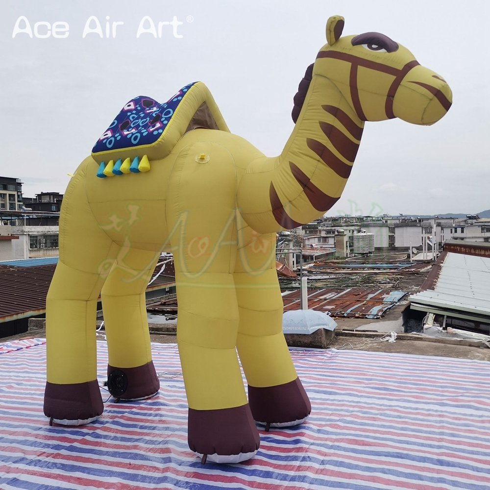 3.5mL Inflatable Camel Mascot Inflatable Animal Model Inflatable Camel for Carnival Decoration Party Events